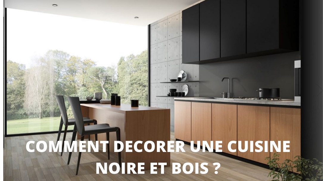 cuisine noir moderne