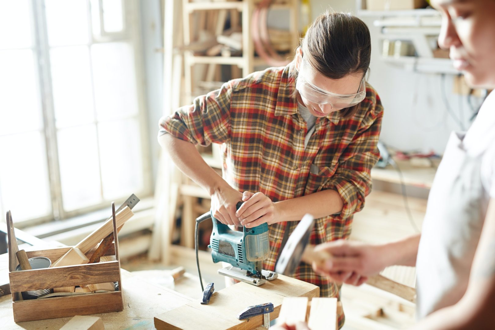 Female carpenters