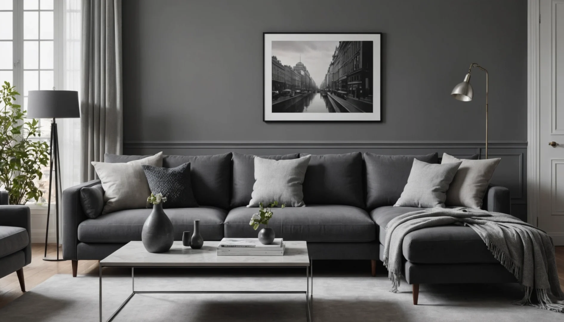 nuances de gris pour salon