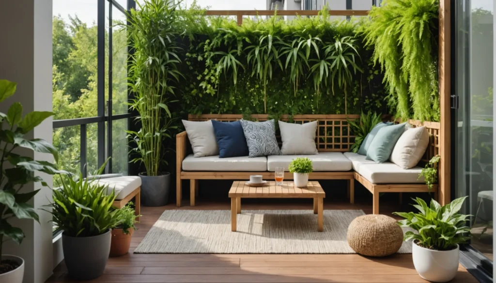 pare-vue pour petits balcons