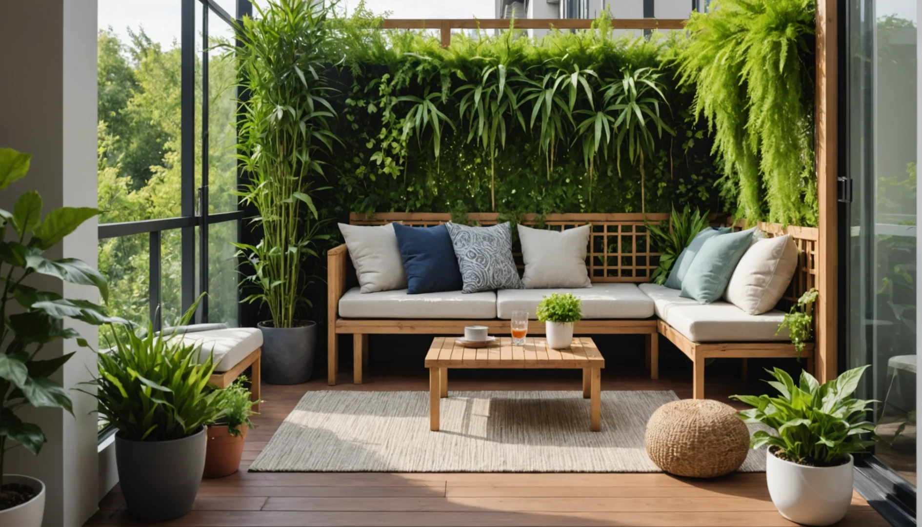 pare-vue pour petits balcons