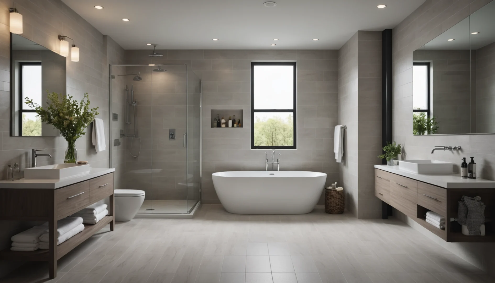 carrelage dans une salle de bain