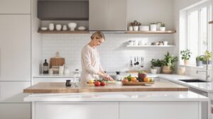 hauteur plan de travail cuisine