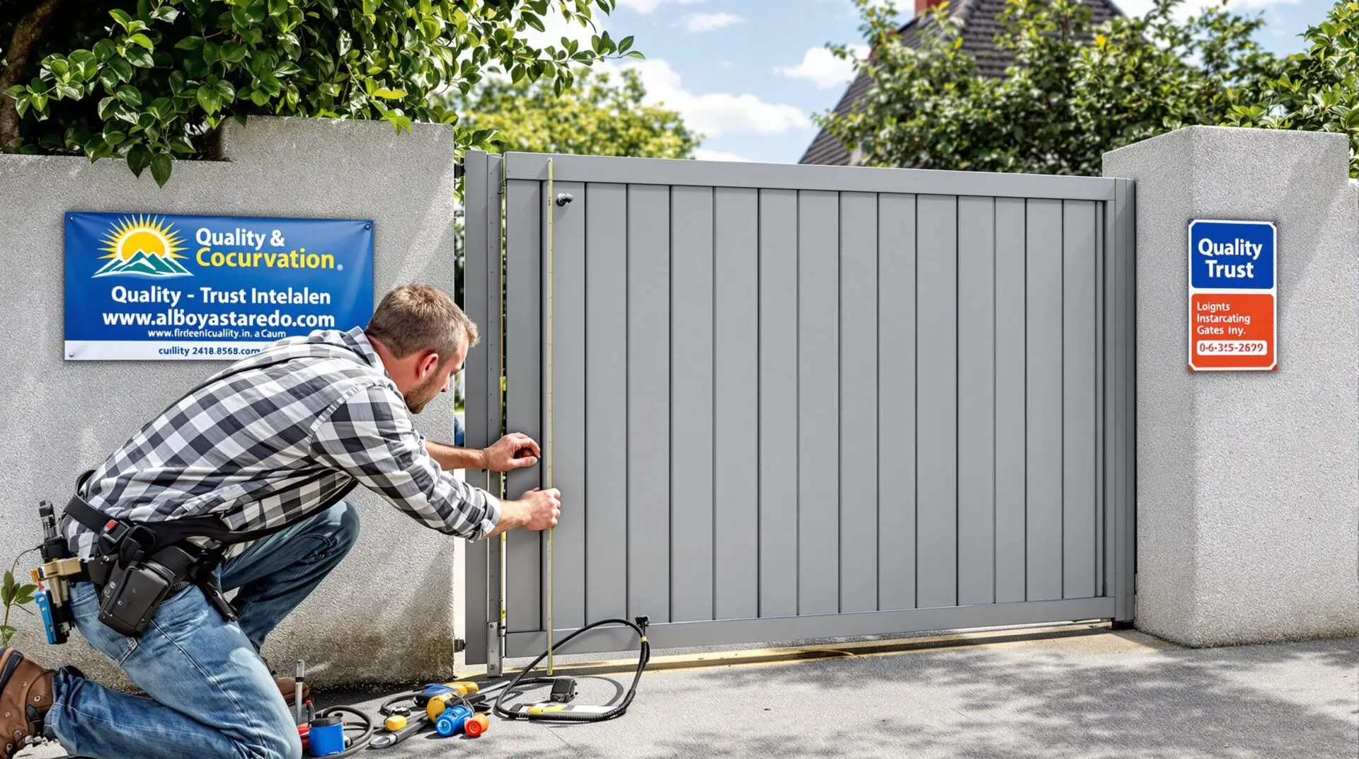 Comment choisir un installateur de portail fiable à Caen ?