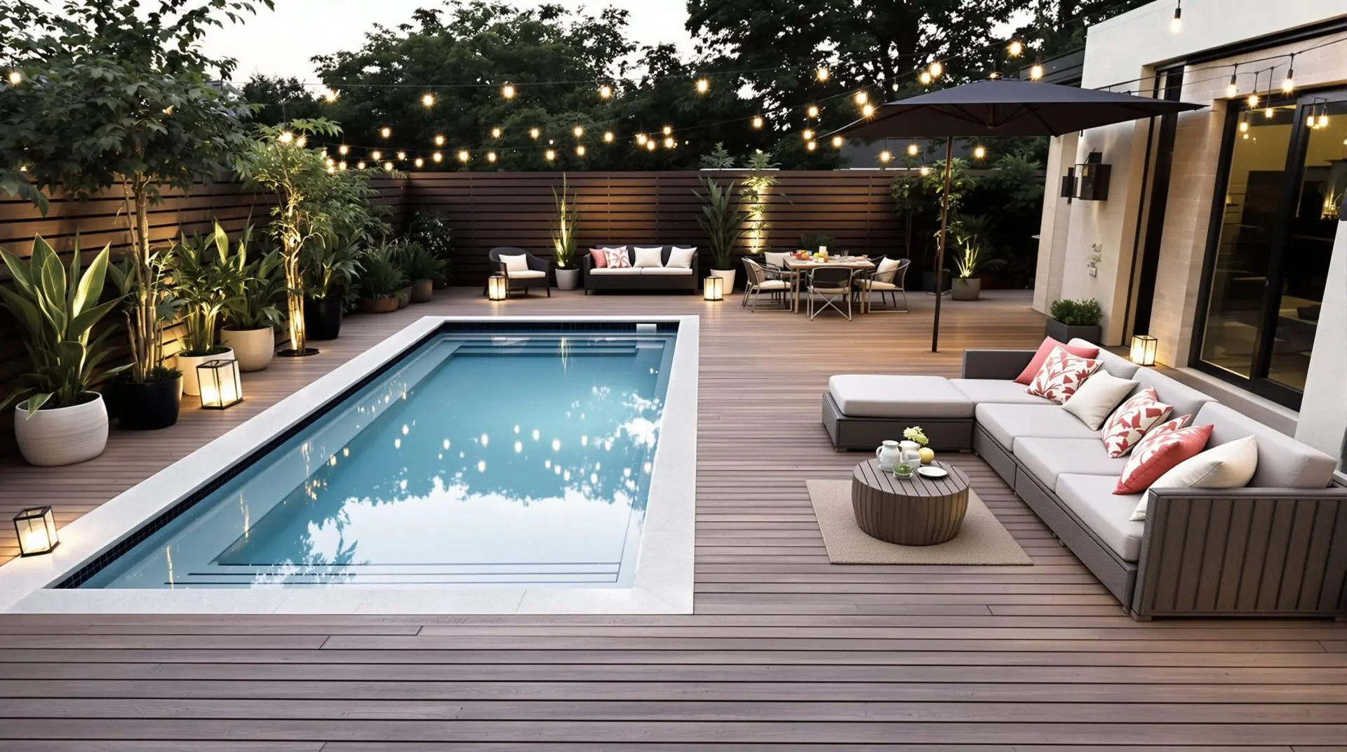 Transformer son espace piscine en lieu de vie polyvalent