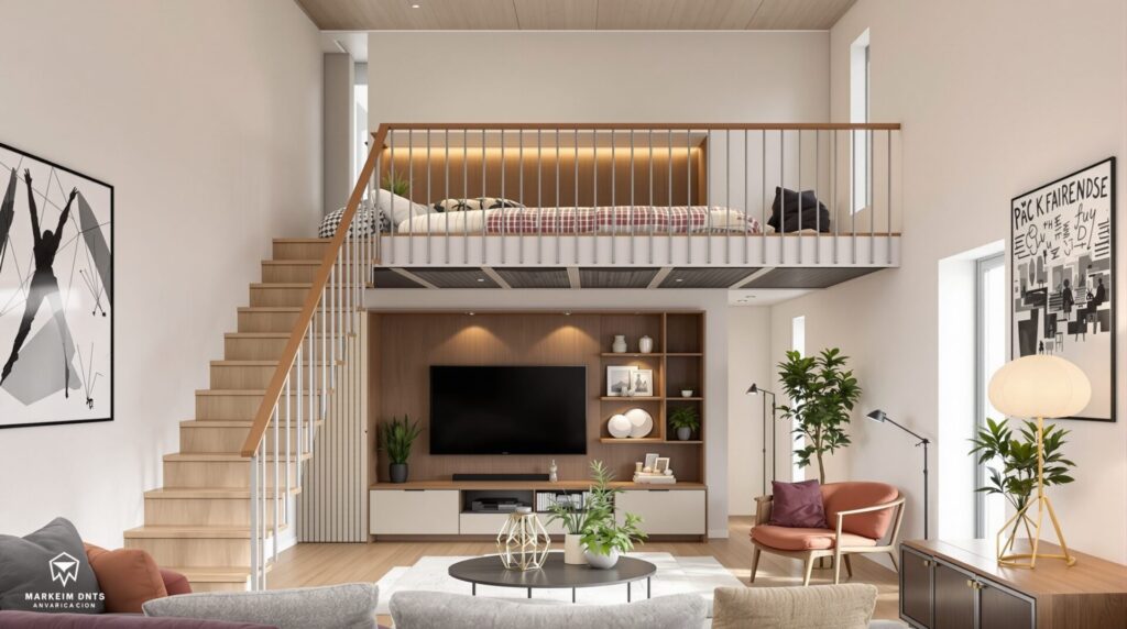 hauteur minimum mezzanine