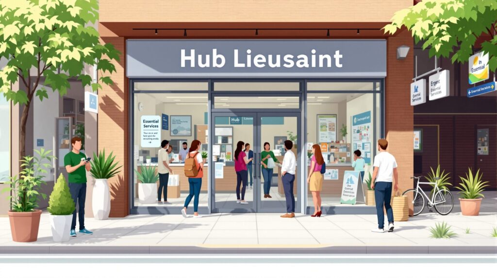 hub lieusaint