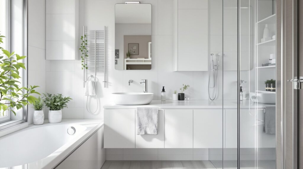 plan petite salle de bains