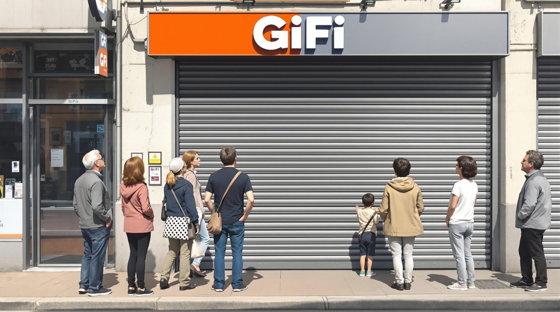 magasins gifi fermeture