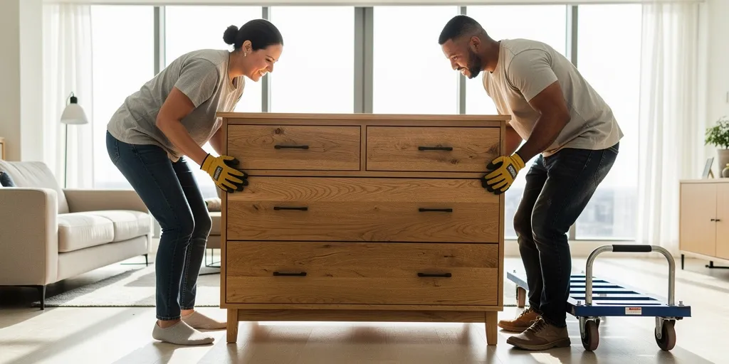 comment transporter un objet lourd