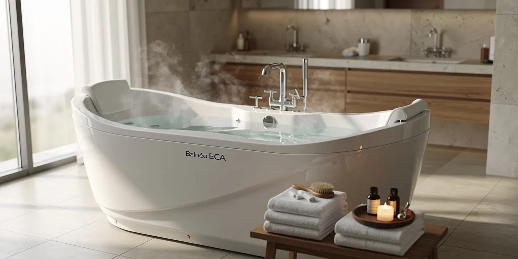 Rénovation de salle de bain : Balnéo ECA, des baignoires et spas sur mesure pour créer un vrai coin bien-être à la maison
