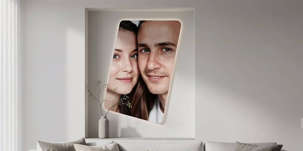 découpe miroir sur mesure