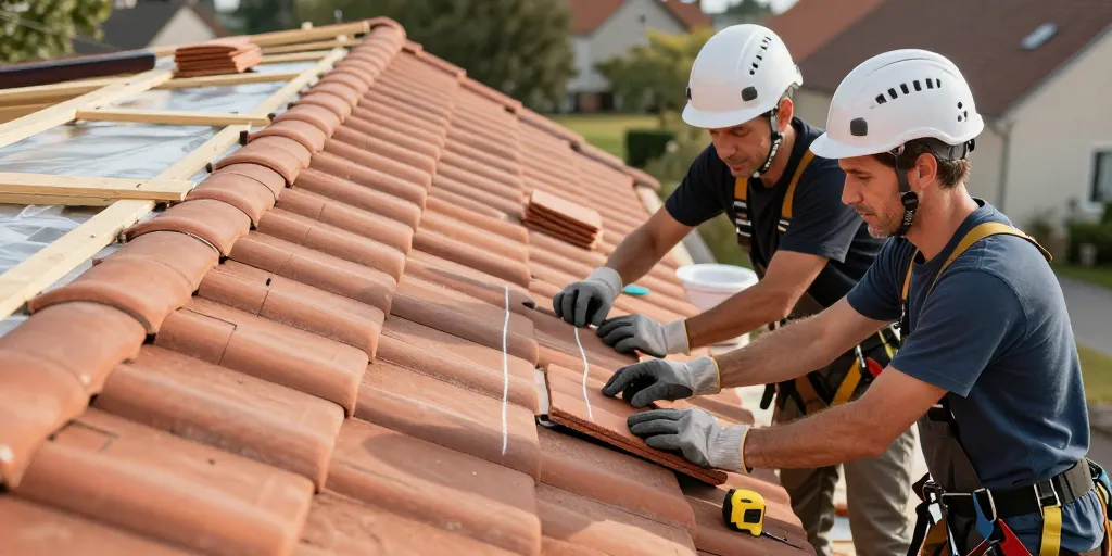 Comment faire une toiture en tuile : la méthode pas à pas