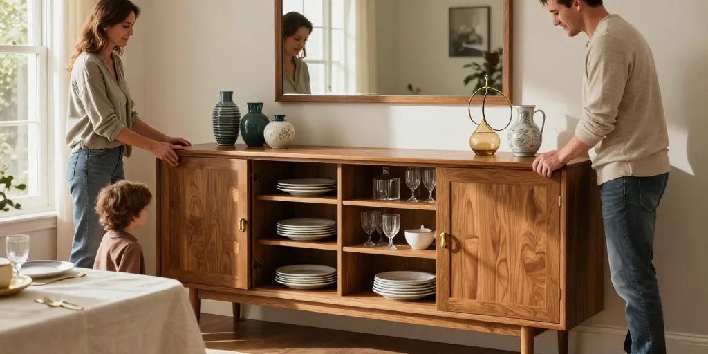 Le buffet : un meuble indispensable pour une salle à manger bien organisée