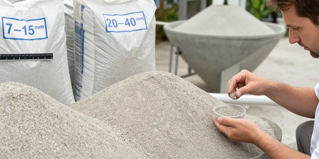 Pouzzolane : la granulométrie 7–15 ou la 20–40, laquelle choisir ?