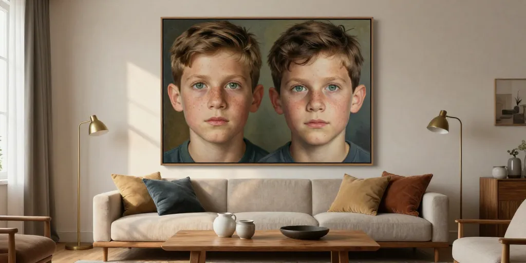 Tableau décoration : les idées pour harmoniser votre salon