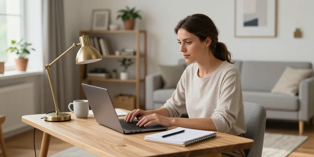 Aménager un coin bureau : allier productivité et esthétique dans son salon
