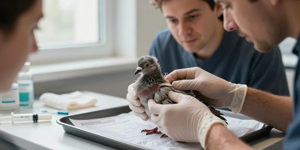 Bébé pigeon : le protocole d’urgence pour l’identifier et le stabiliser