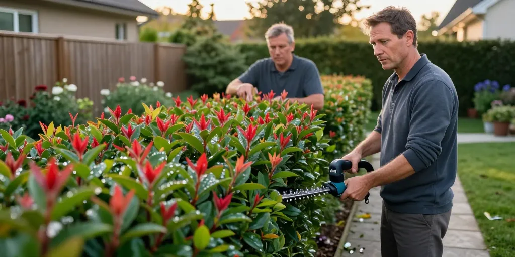 Photinia : le meilleur choix pour une haie rapide et résistante