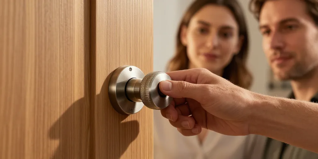 Serrure moletée : le meilleur choix pour votre porte intérieure ?