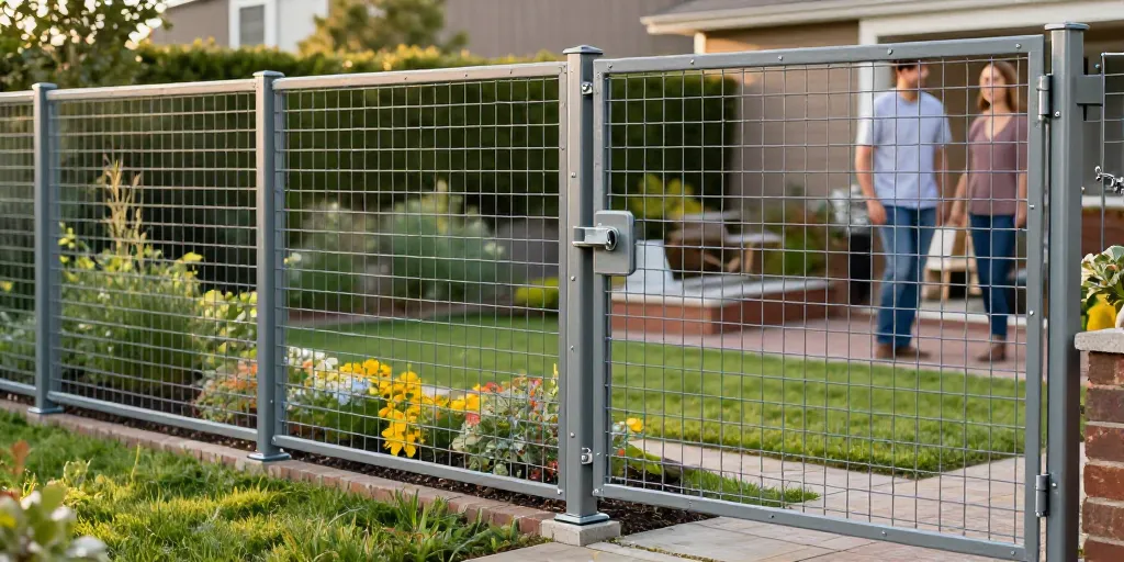 Clôture rigide pour le jardin : une solution durable pour sécuriser sans dénaturer l’extérieur