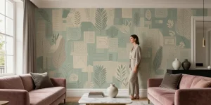 Papier peint salon moderne : les tendances pour un intérieur design