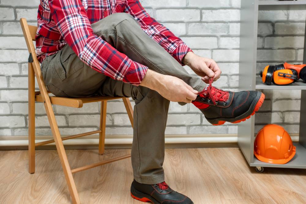 chaussures de sécurité, travail