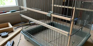 fabriquer cage perroquet